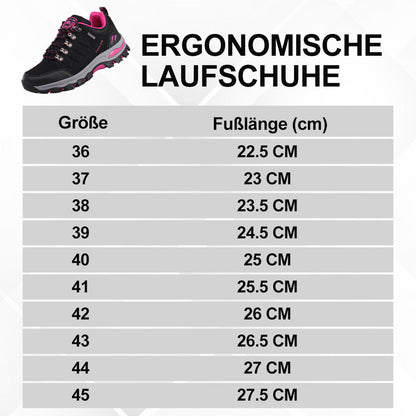 Damen Hiking Sneaker Bequem