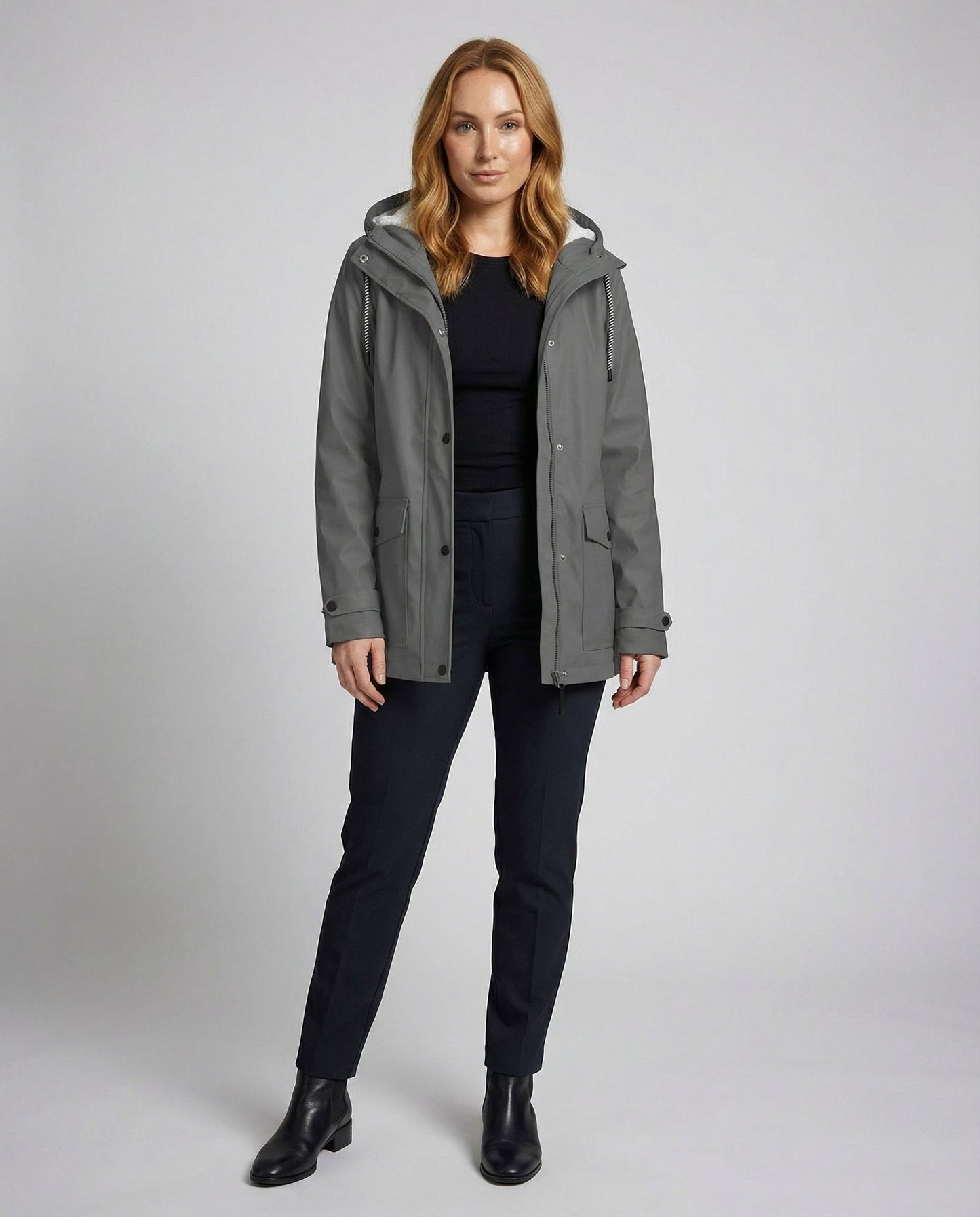 Damen Fleecejacke Wasserdicht Warm