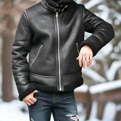 Eveloria Herren Winterjacke Gefüttert