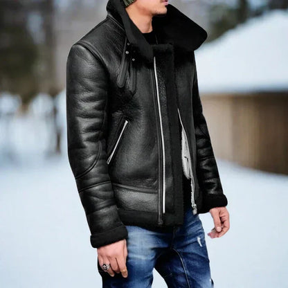 Eveloria Herren Winterjacke Gefüttert