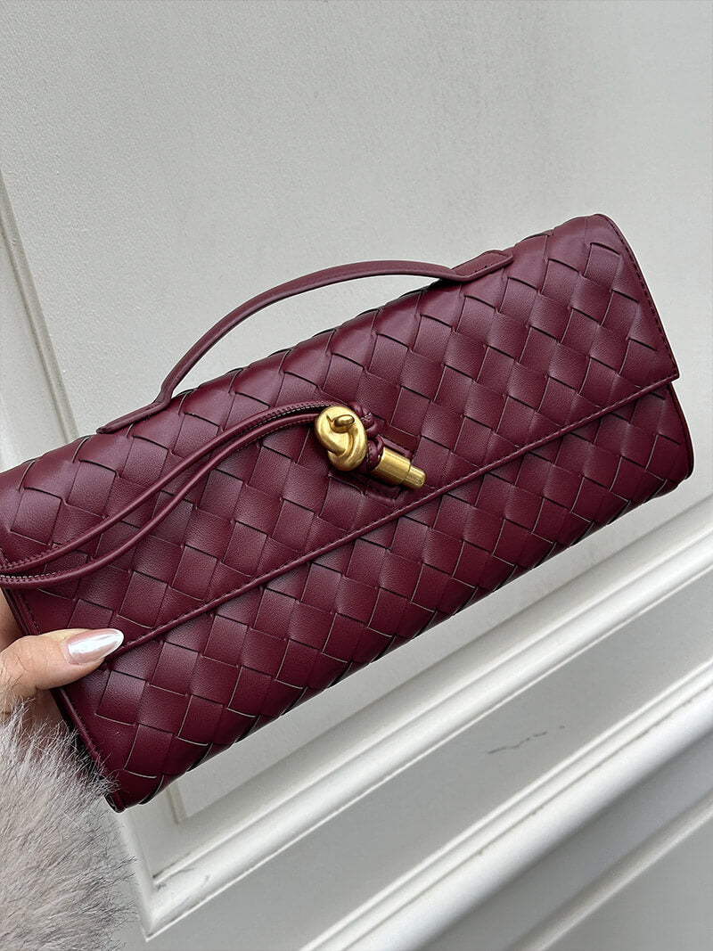 Bianca Damen Woven Schultertasche