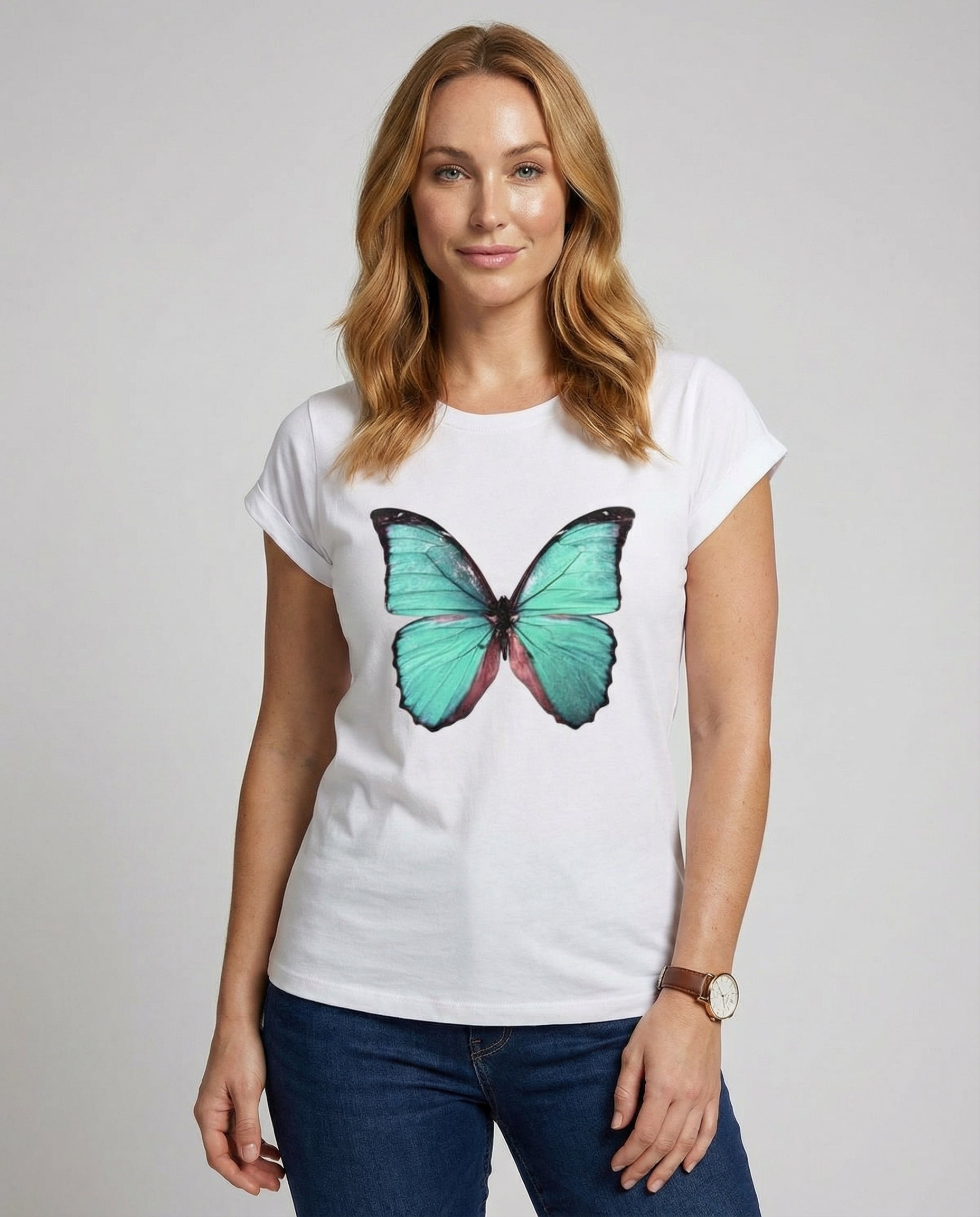 Damen Leichtes Sommer T-Shirt - Eveloria