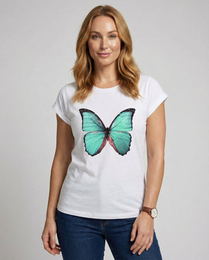 Damen Leichtes Sommer T-Shirt - Eveloria