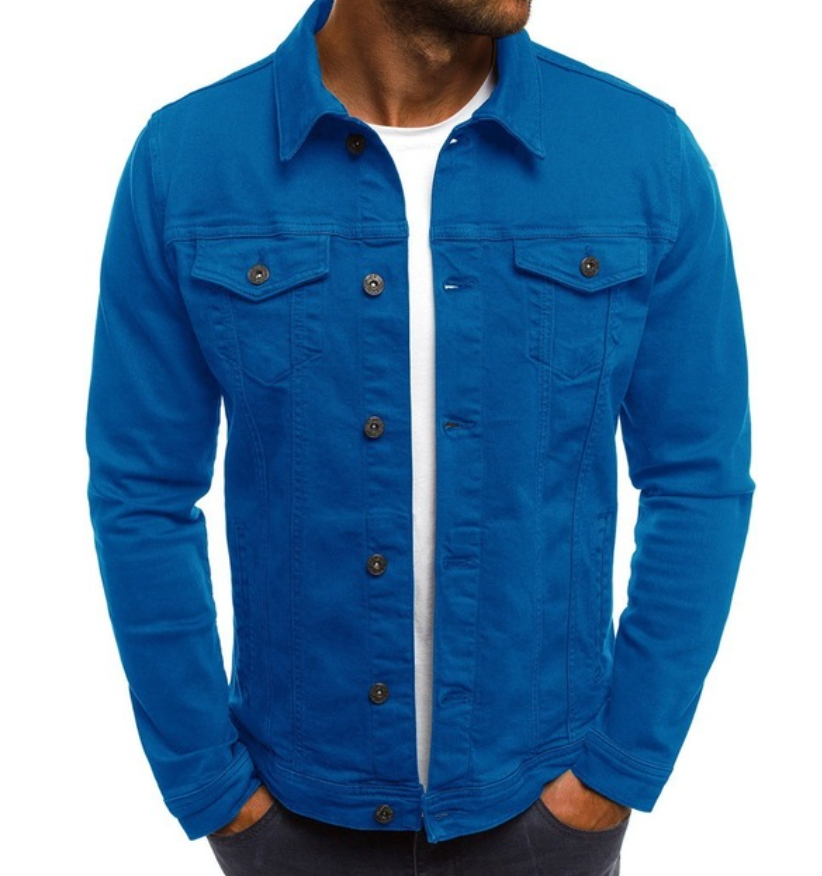 Eveloria Damen Jeansjacke Bequem