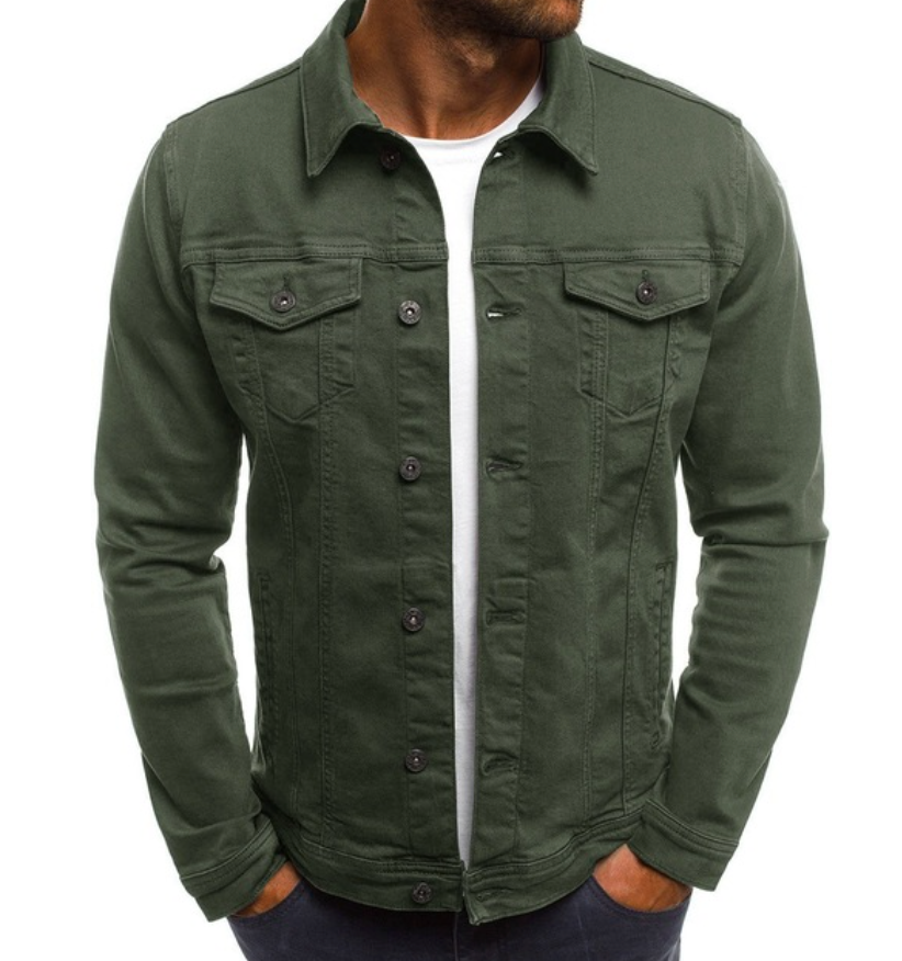 Eveloria Damen Jeansjacke Bequem
