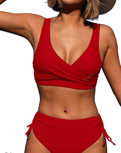 Eveloria Damen Bikini Hohe Taille