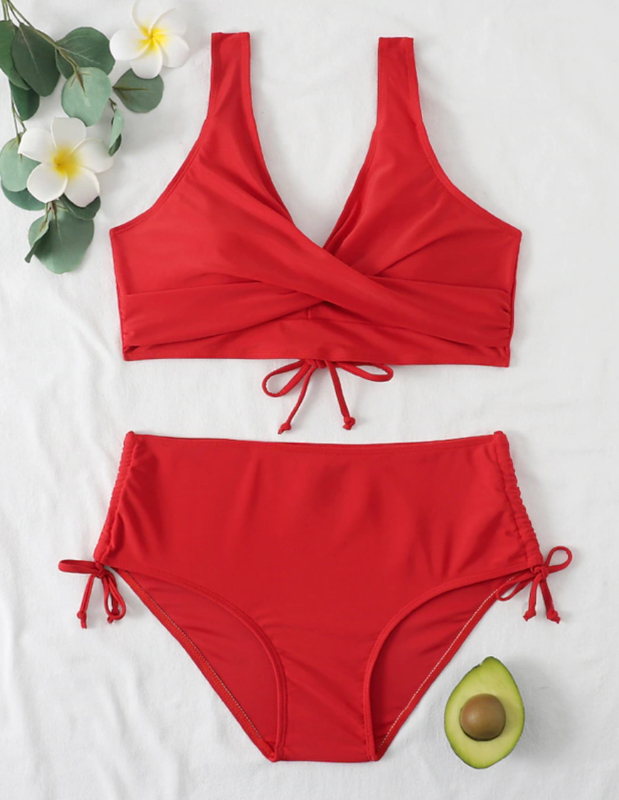 Eveloria Damen Bikini Hohe Taille - Eveloria