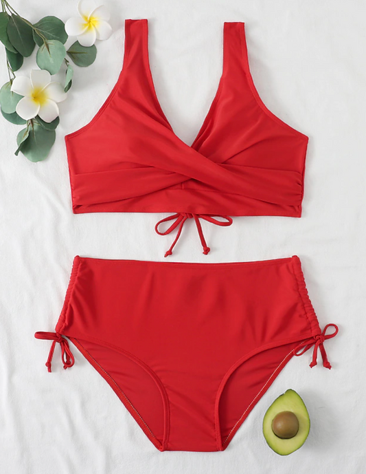 Eveloria Damen Bikini Hohe Taille - Eveloria