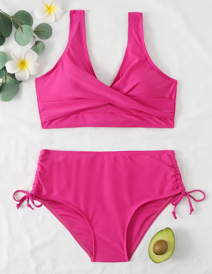 Eveloria Damen Bikini Hohe Taille