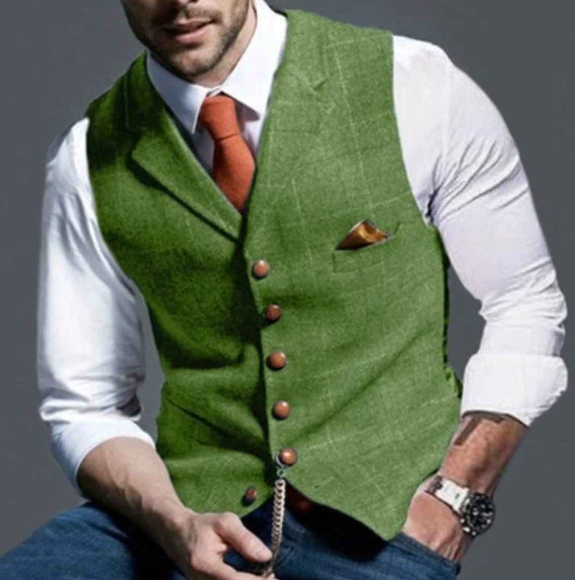 Eveloria Herren Weste Elegantes Design
