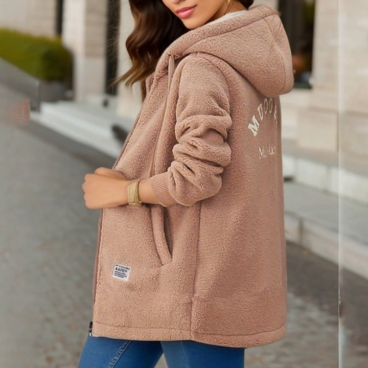 Damen Fleecejacke Warm Zelda