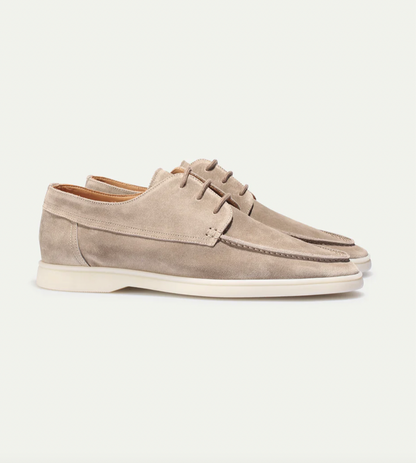 Herren Lässige Schuhe aus Leder mit Schnürverschluss