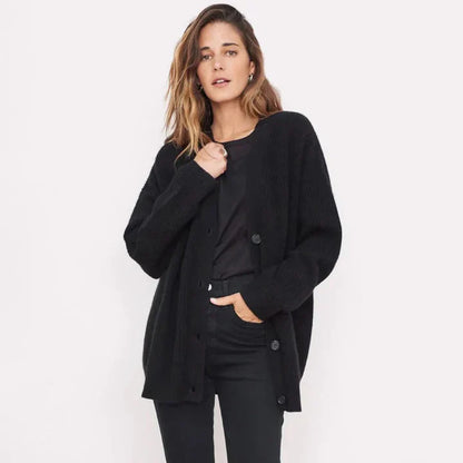 Eveloria Damen Übergroße Winterjacke