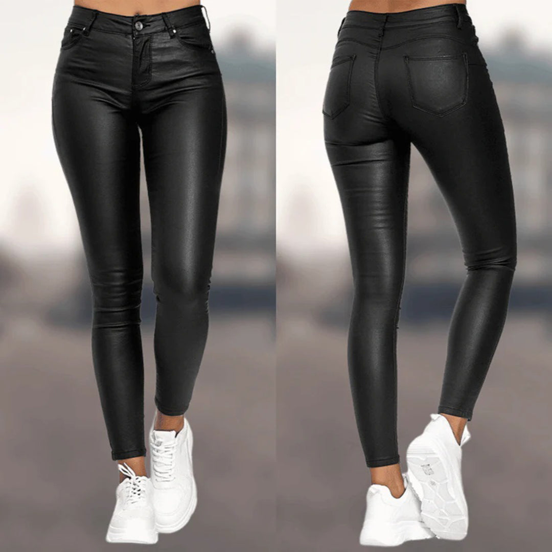 Eveloria Damen Hose Elegant Schwarz - Eveloria