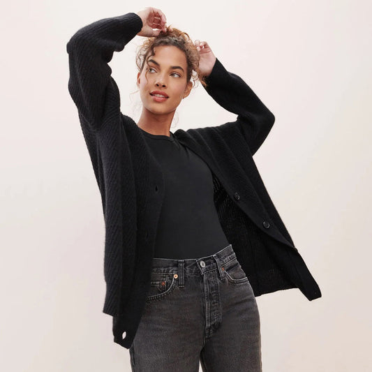 Eveloria Damen Übergröße Cardigan - Eveloria