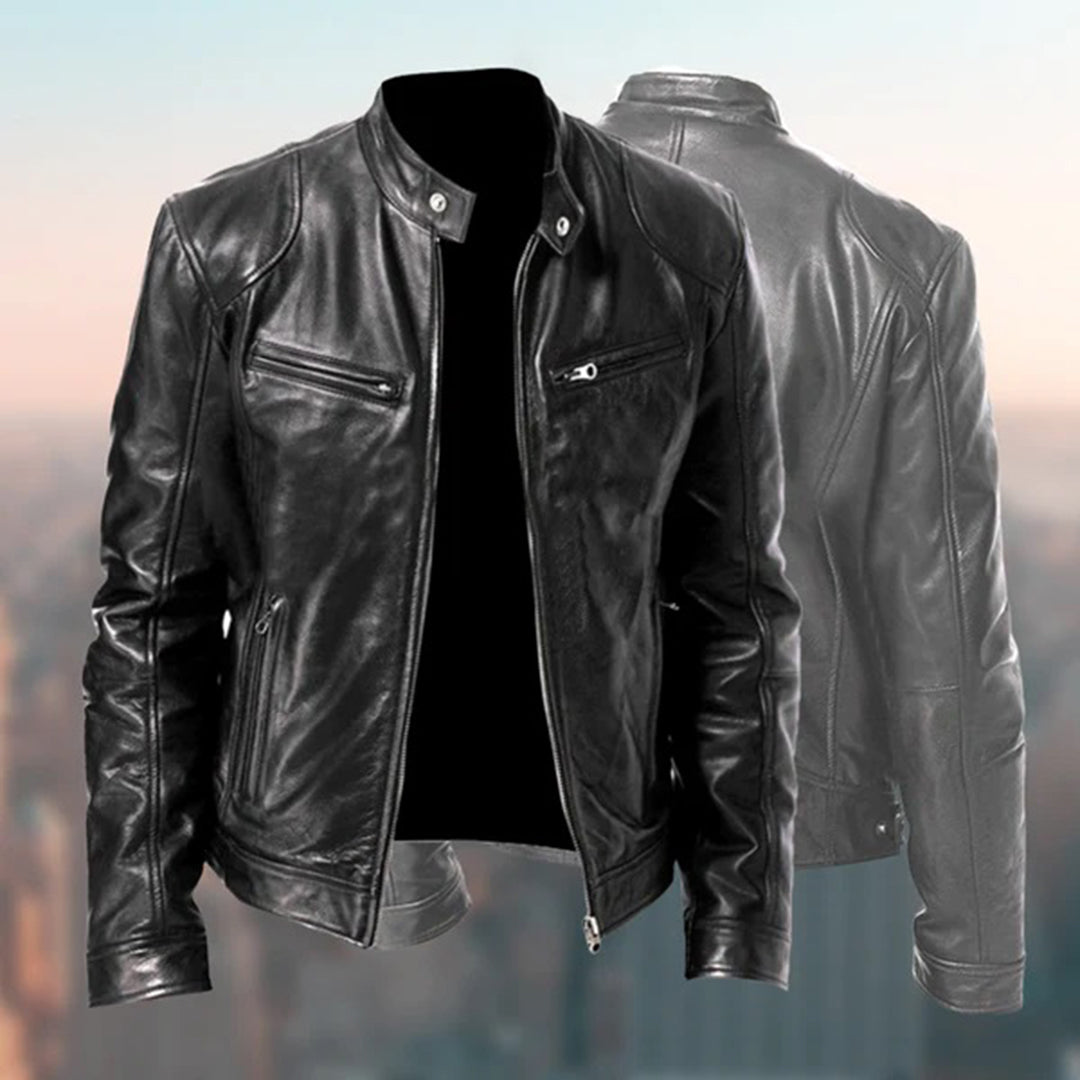 Eveloria Damen Jacke Modern Leder