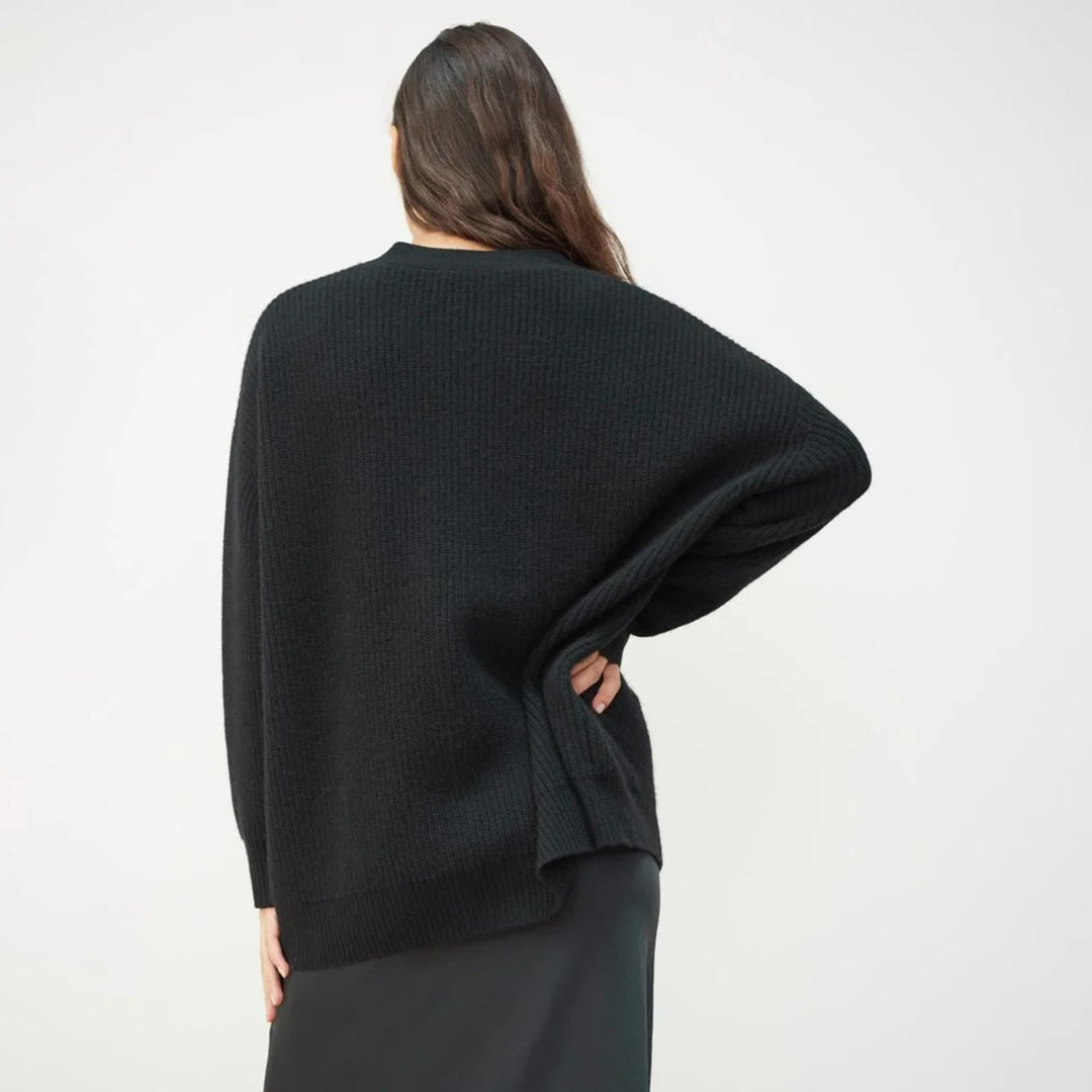 Eveloria Damen Übergröße Cardigan