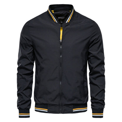 Herren Übergangsjacke Langarm Schlanke Passform