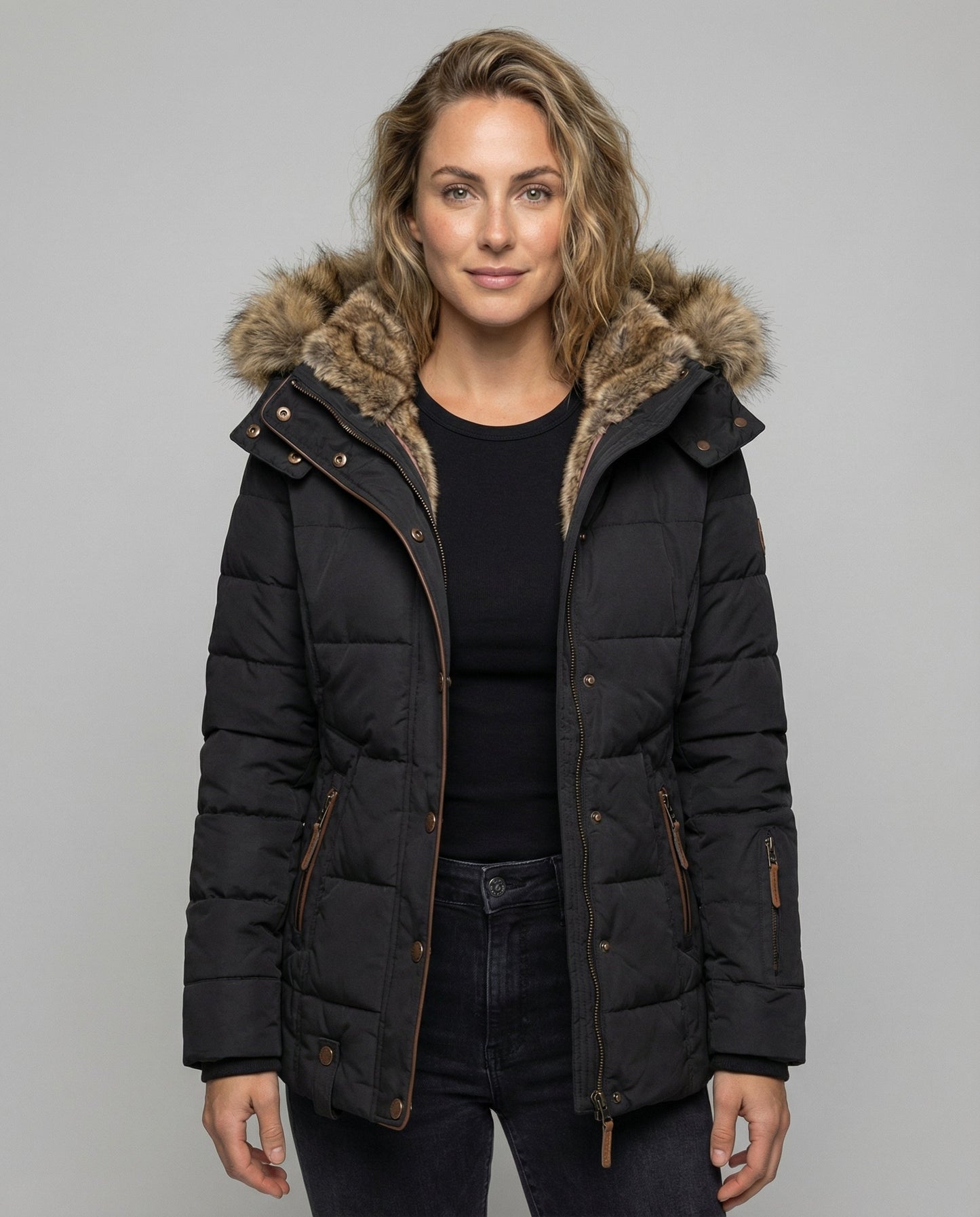 Damen Wasserdichte Winterjacke Warm - Eveloria