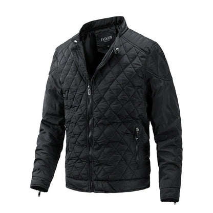 Herren Steppjacke Slim Fit Leichtgewicht Reißverschluss - Eveloria