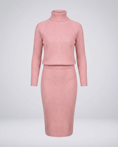 Damen Strickkleid Gemütlich