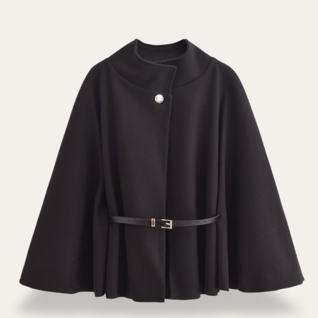 Eveloria Damen Wollcape Mantel