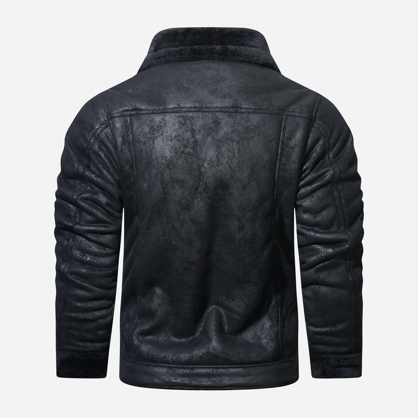 Eveloria Damen Pilotenjacke Weich Mit Fütterung Marineblau