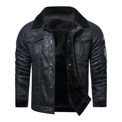Eveloria Damen Pilotenjacke Weich Mit Fütterung Marineblau