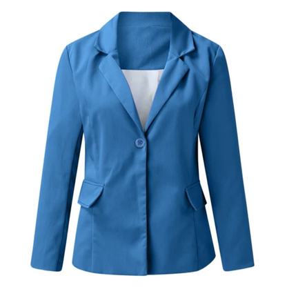 Damen Blazer Offener Schnitt Büro Freizeit