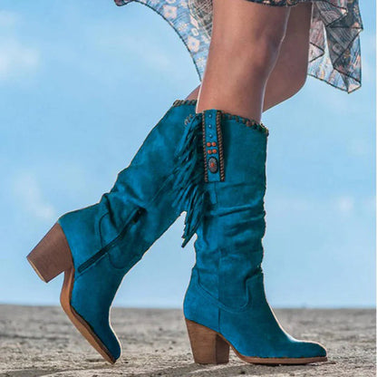 Eveloria Damen Westernstiefeletten