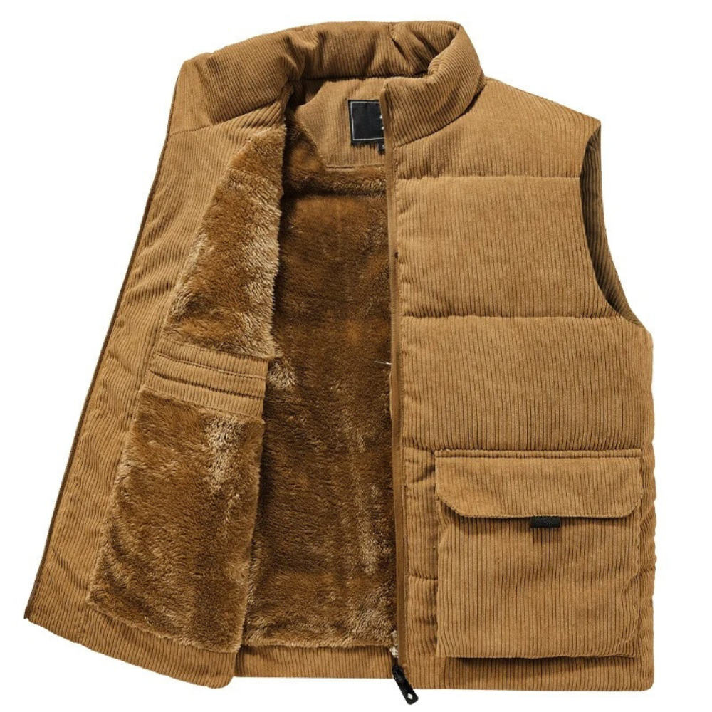 Bodywarmer | Cord | Gefüttert | Pufferweste | Herrenweste-Chaps Herrenmode
