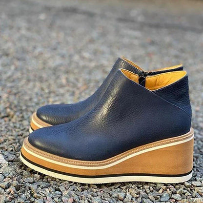 Damen Orthopädische Plattform Stiefeletten