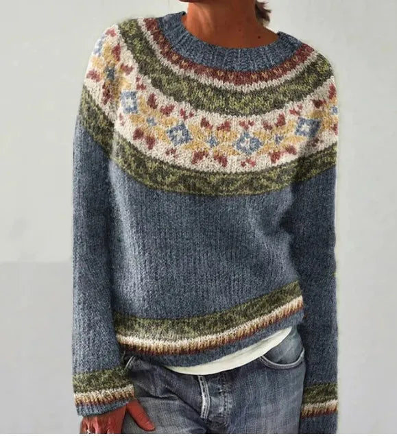 Eveloria Damen Klassischer Pullover