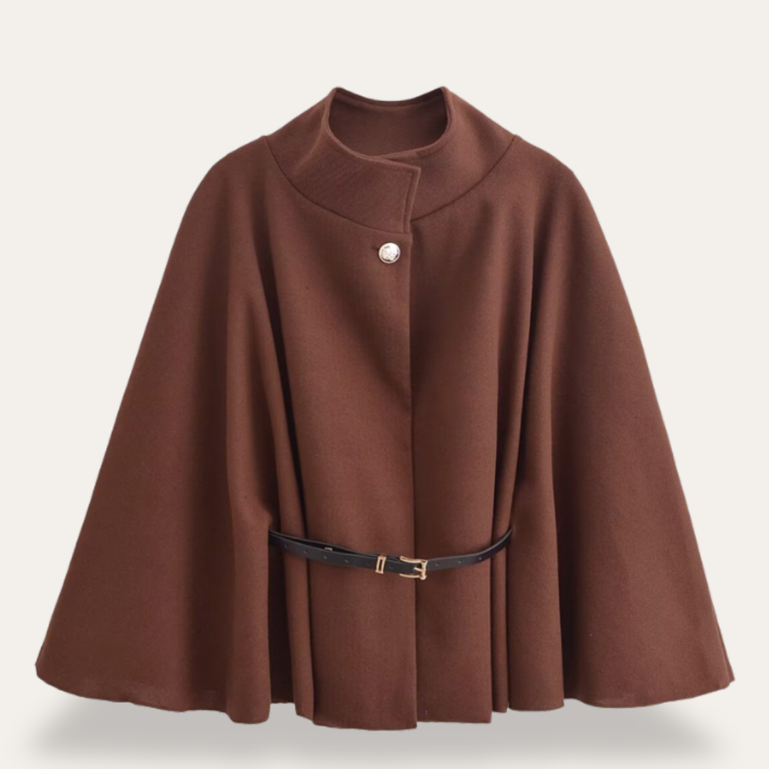 Eveloria Damen Wollcape Mantel