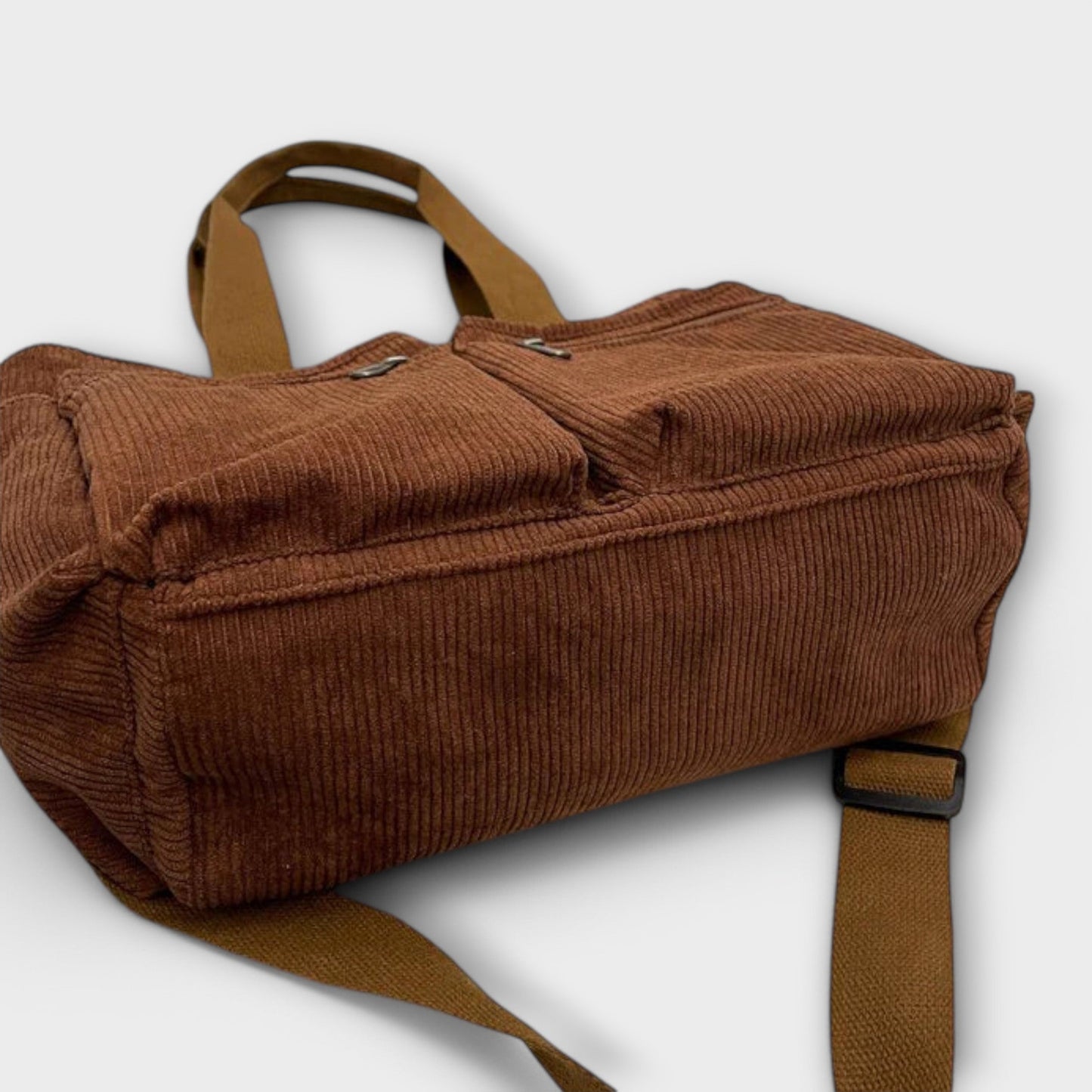 Damen Tote Tasche Alltag Leder Braun