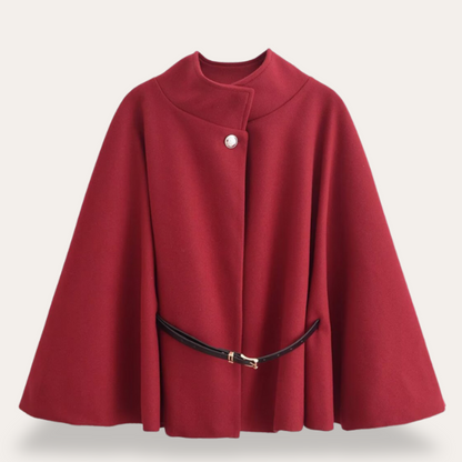 Eveloria Damen Wollcape Mantel