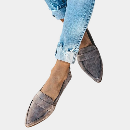 Damen Loafer Elegant Leder