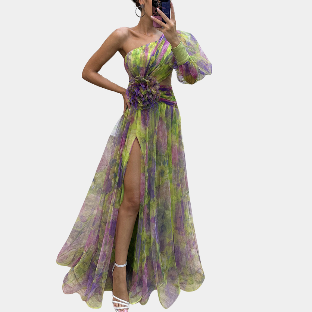 Eveloria Damen Maxikleid Elegantes Design Zeitloser Stil Hochwertig