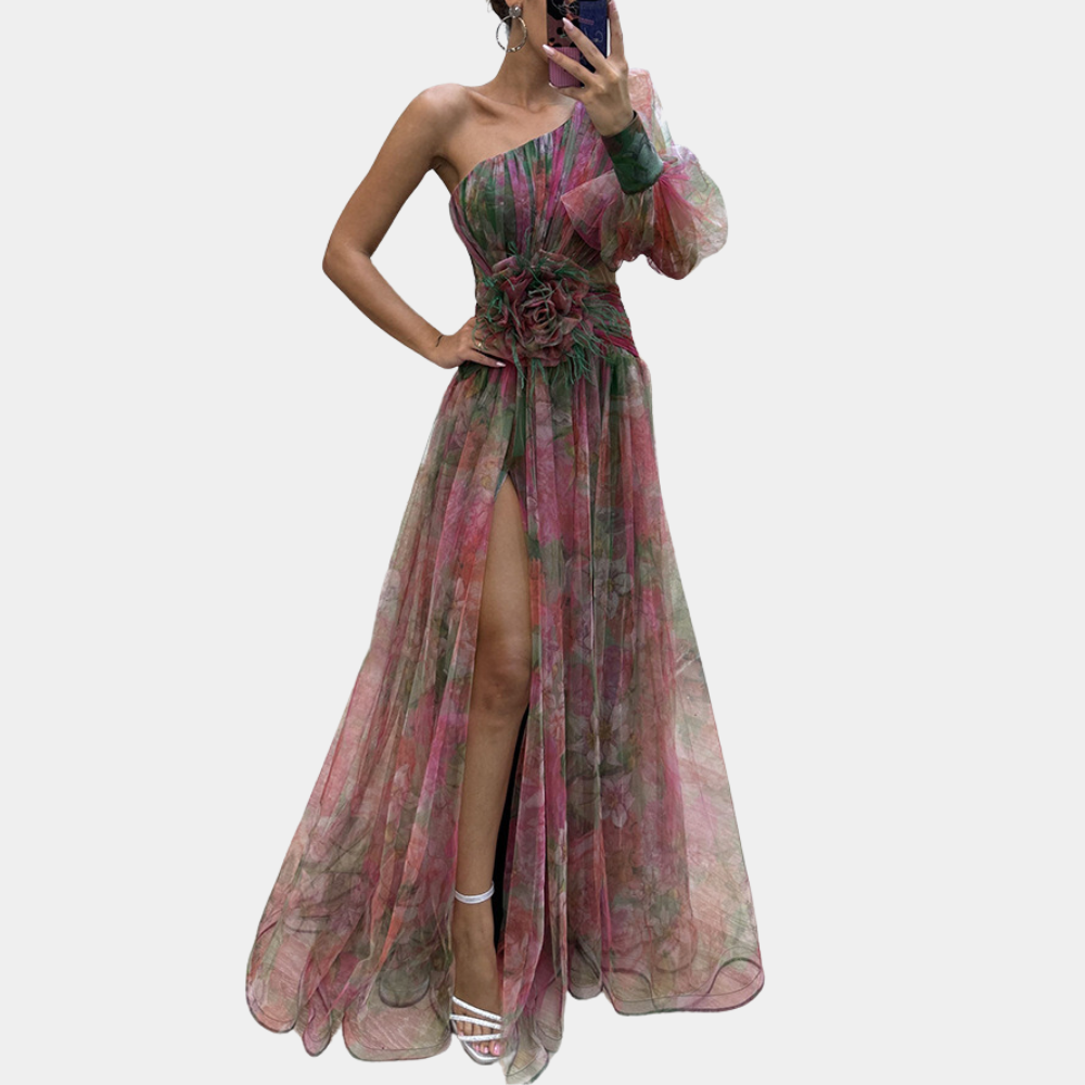 Eveloria Damen Maxikleid Elegantes Design Zeitloser Stil Hochwertig