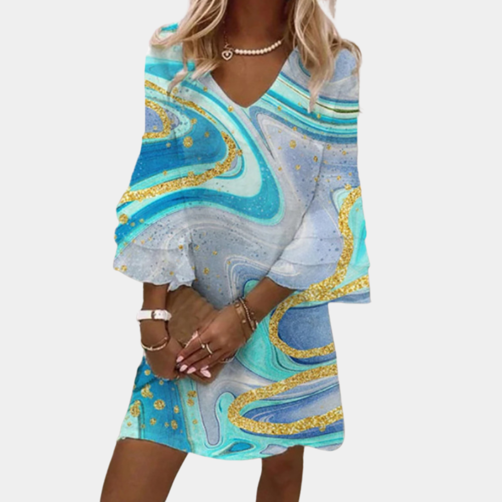 Eveloria Damen Sommerkleid Klassisch Leicht - Eveloria