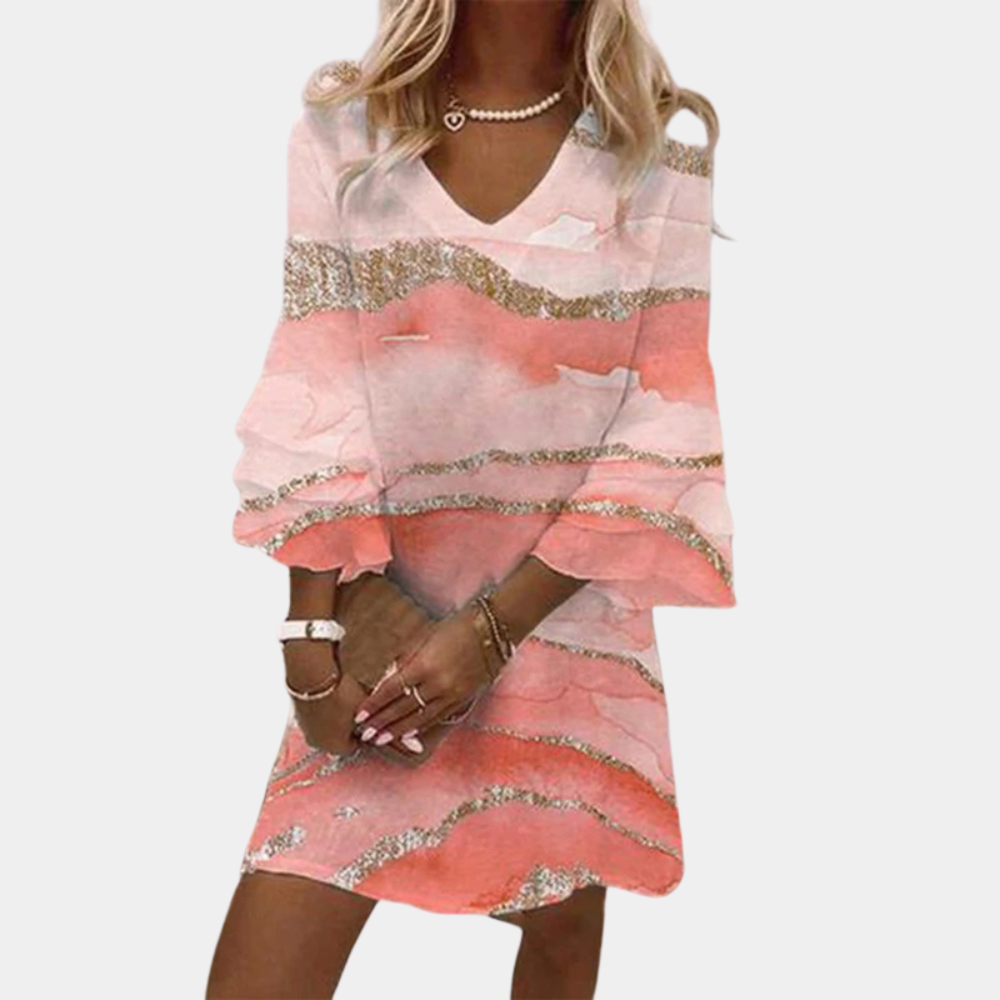 Eveloria Damen Sommerkleid Klassisch Leicht