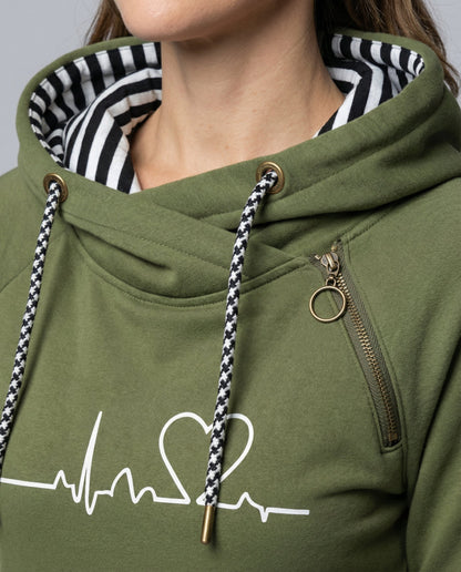 Damen Kapuzenpullover Lässig