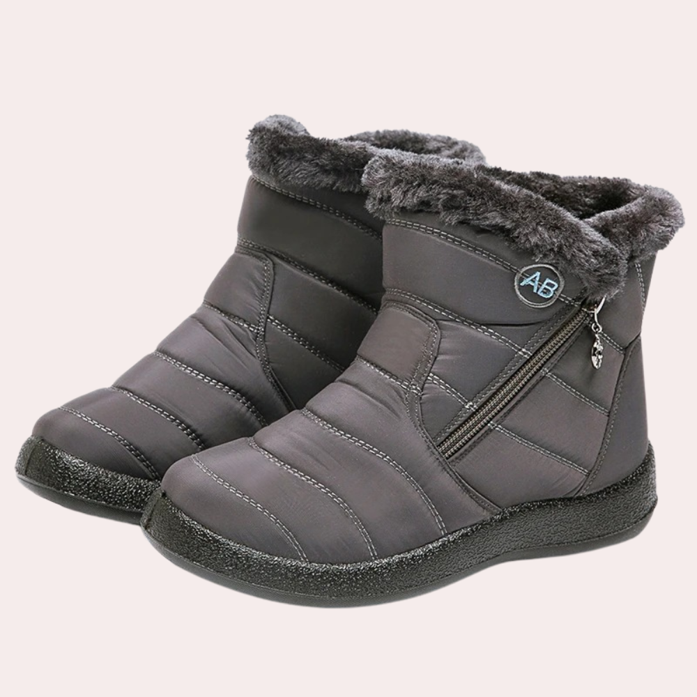 Damen Stiefel Warm Gefüttert Rutschfest