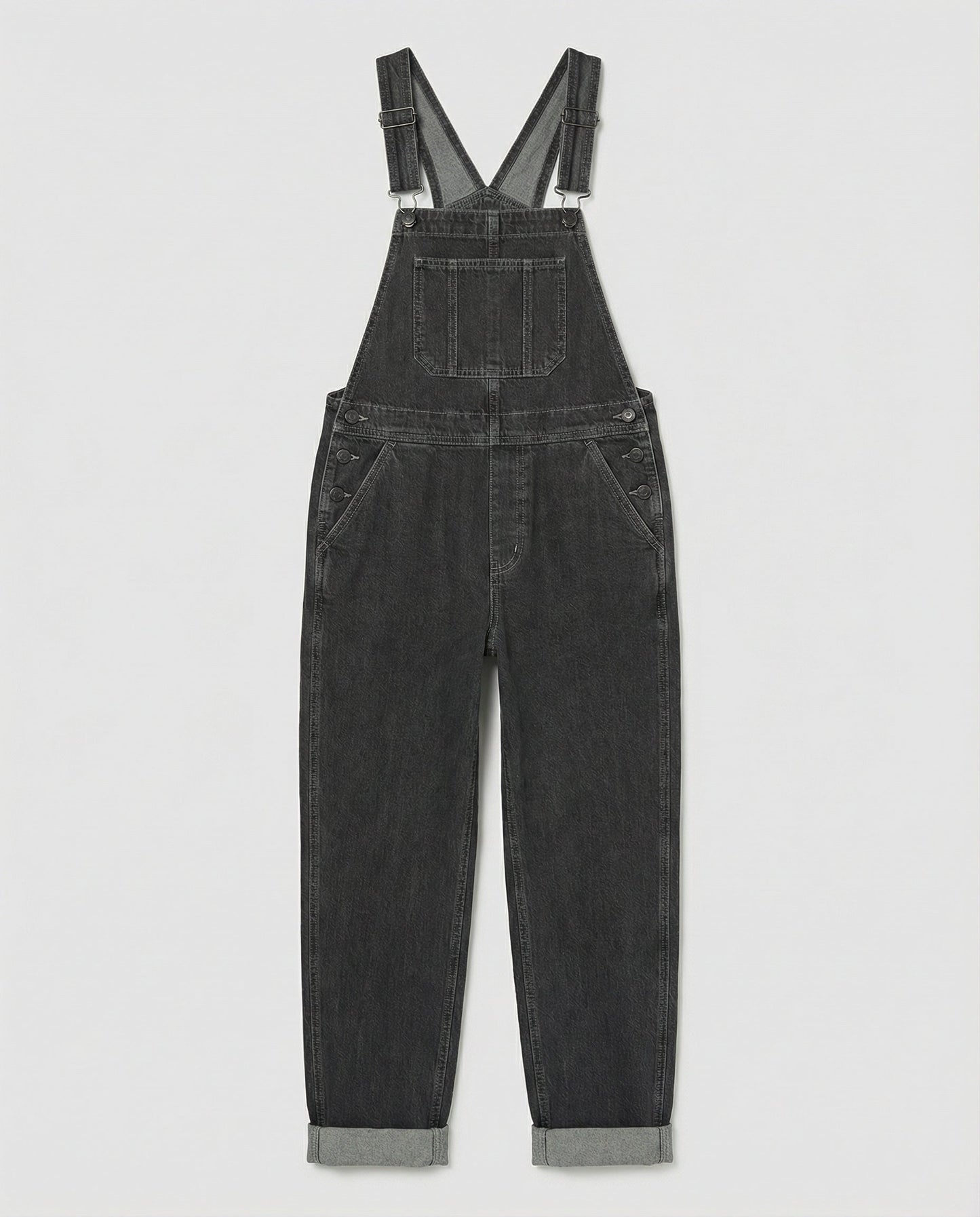 Damen Latzhose Denim Crossback