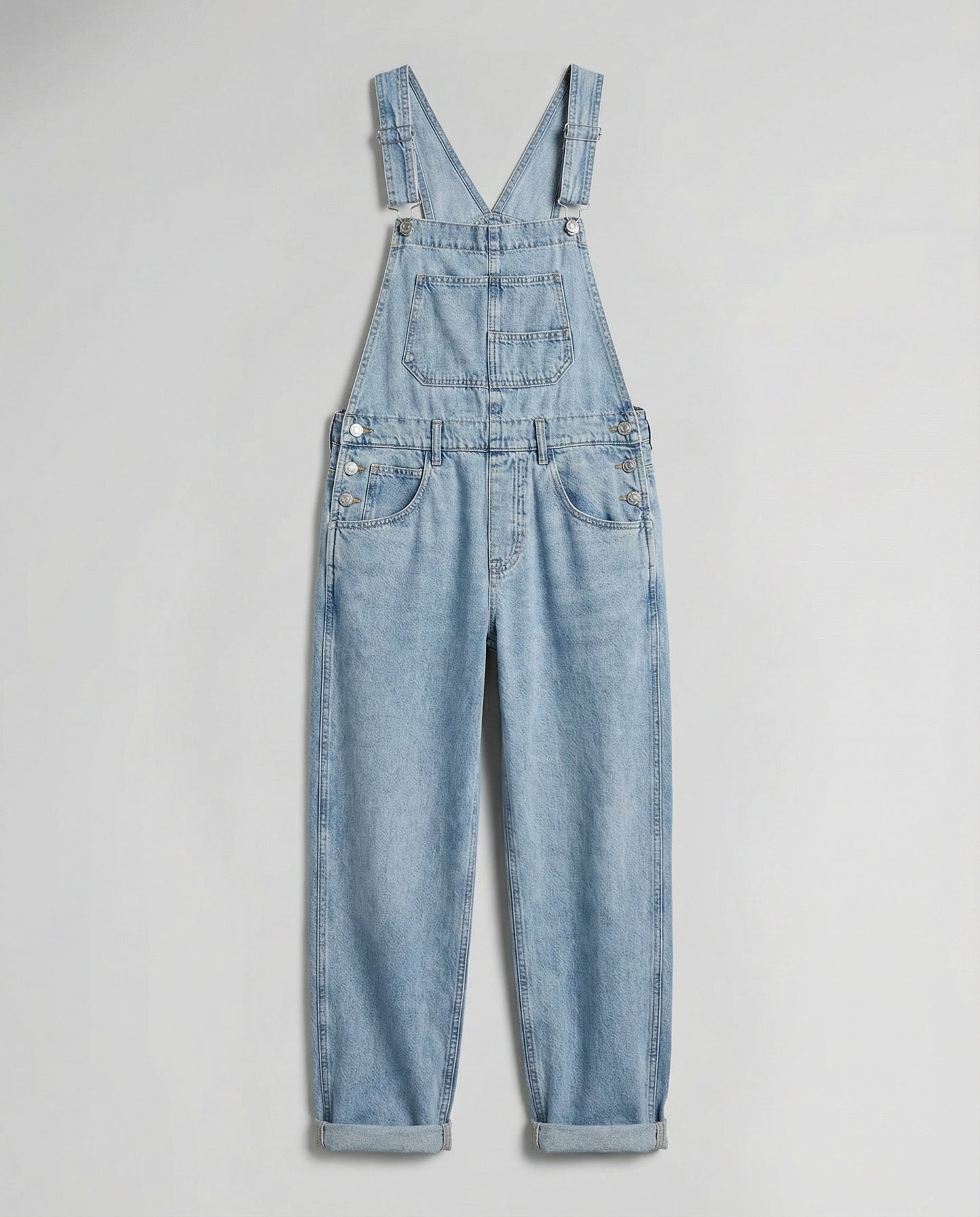 Damen Latzhose Denim Crossback