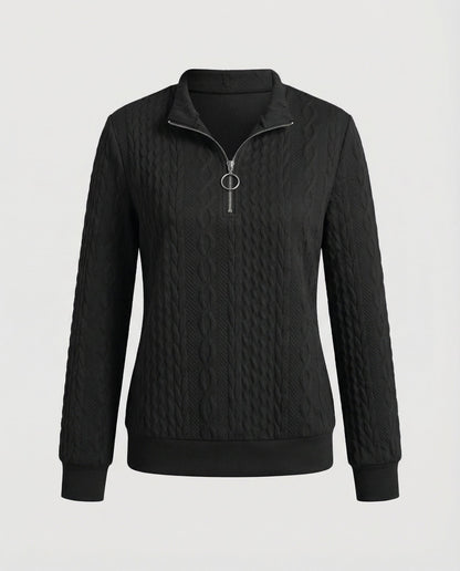 Damen Strickpullover Casual Baumwolle Beige