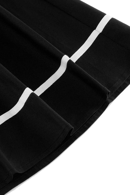 Damen Pin-Up Kleid V-Ausschnitt 50er Jahre Stil