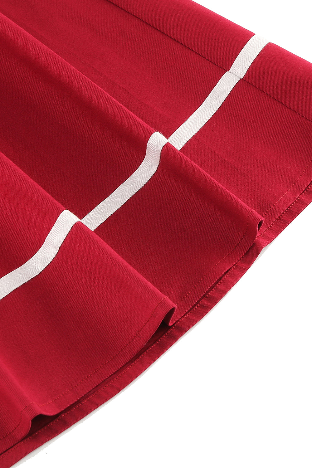 Damen Pin-Up Kleid V-Ausschnitt 50er Jahre Stil