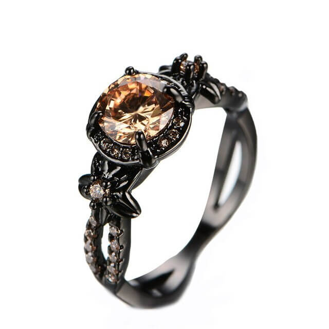 Damen Ring Zirkonia Edelsteine Silber