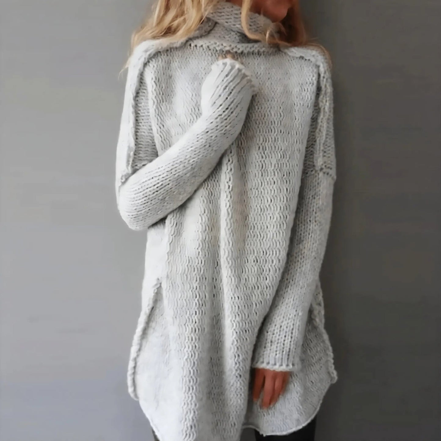 Eveloria Damen Kabelpullover Langärmlig - Eveloria